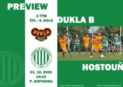 Preview: Hostouňští zabojují o prodloužení vítězné série na hřišti pražské Dukly